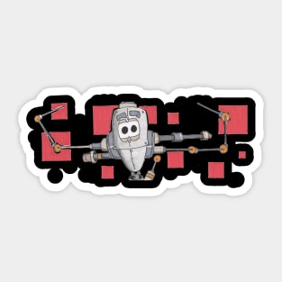 BannerBots 002 (Squares II) Sticker